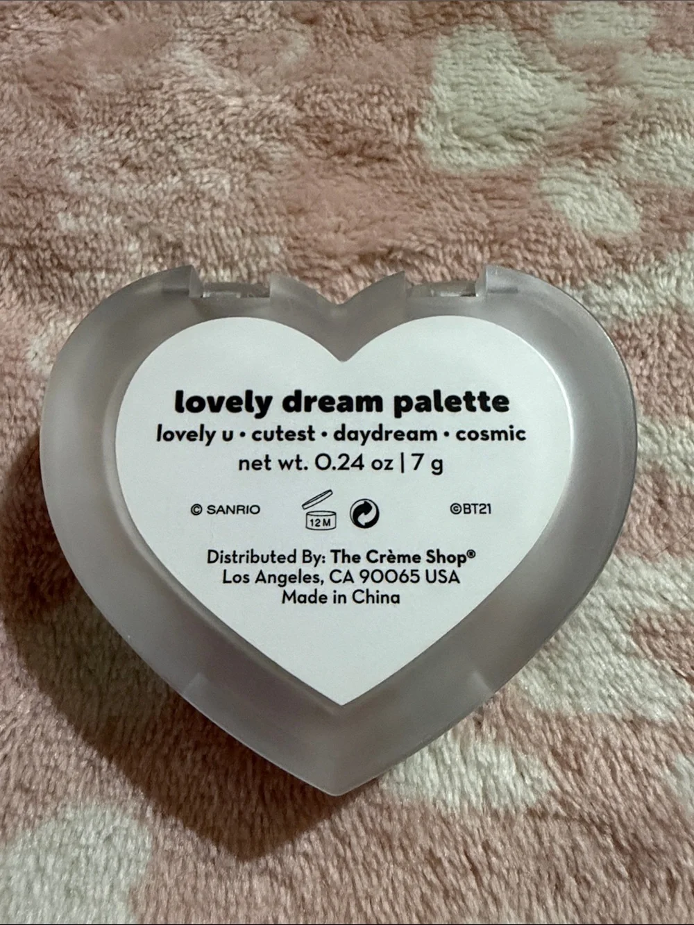 L.A. Colors Hello Kitty Lovely Dream Eyeshadow Palette - Brown & Pink Shades